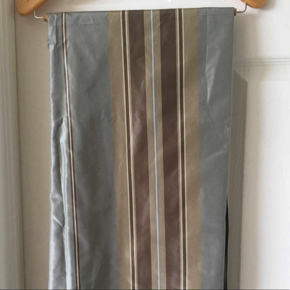 Restoration Hardware silk curtains